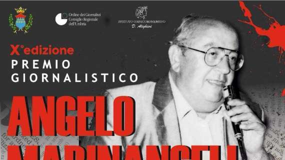 Il 20 settembre la consegna del decimo "Premio Angelo Marinangeli"