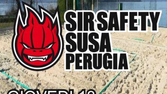 Applaudiamo oggi la Sir Safety Susa Perugia che si allena allo Zocco Beach con mister Anastasi