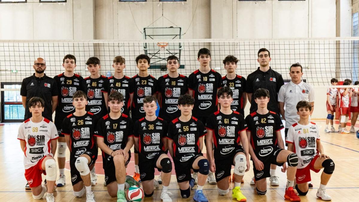 La Sir Perugia alle finali nazionali di volley maschile con quattro squadre: Under 13, 15, 17 e 19