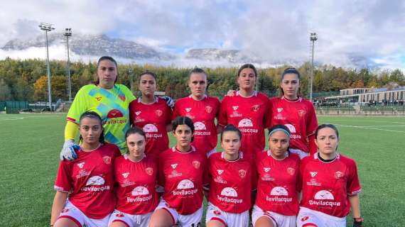 Netta sconfitta in campionato del Perugia calcio femminile in casa del Sudtirol