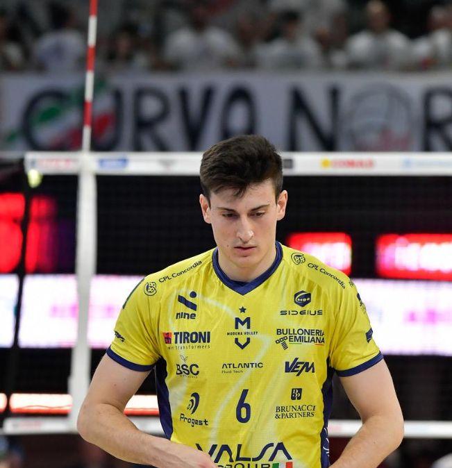 Andrea Sanguinetti è il nuovo centrale della Sir Perugia al posto di Roberto Russo