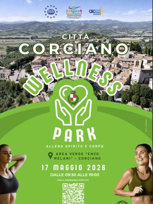 Il 17 maggio appuntamento con il "Corciano Wellness Park": lunedì la presentazione