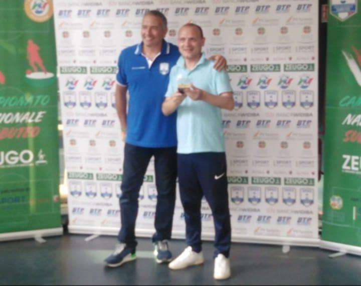 Nel Subbuteo tradizionale successo allo Stadio Olimpico di Roma per l'umbro Marco Perotti