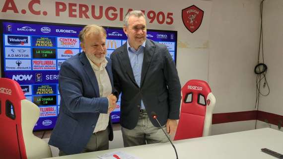 Firmata la convenzione tra Perugia Calcio e Ussi (Unione stampa sportiva italiana) per agevolare il lavoro dei giornalisti