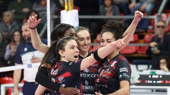 Stasera la Bartoccini Perugia impegnata in casa contro Cremona verso il sogno dell'A1 di volley femminile