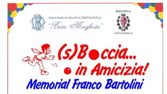 Sabato a Città di Castello il torneo di bocce in memoria di Franco Bartolini 