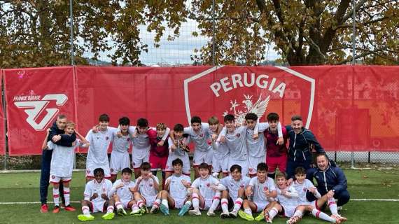 Under 15: Perugia-Latina 2-0 ed arriva il settimo successo in nove gare dei grifoncelli