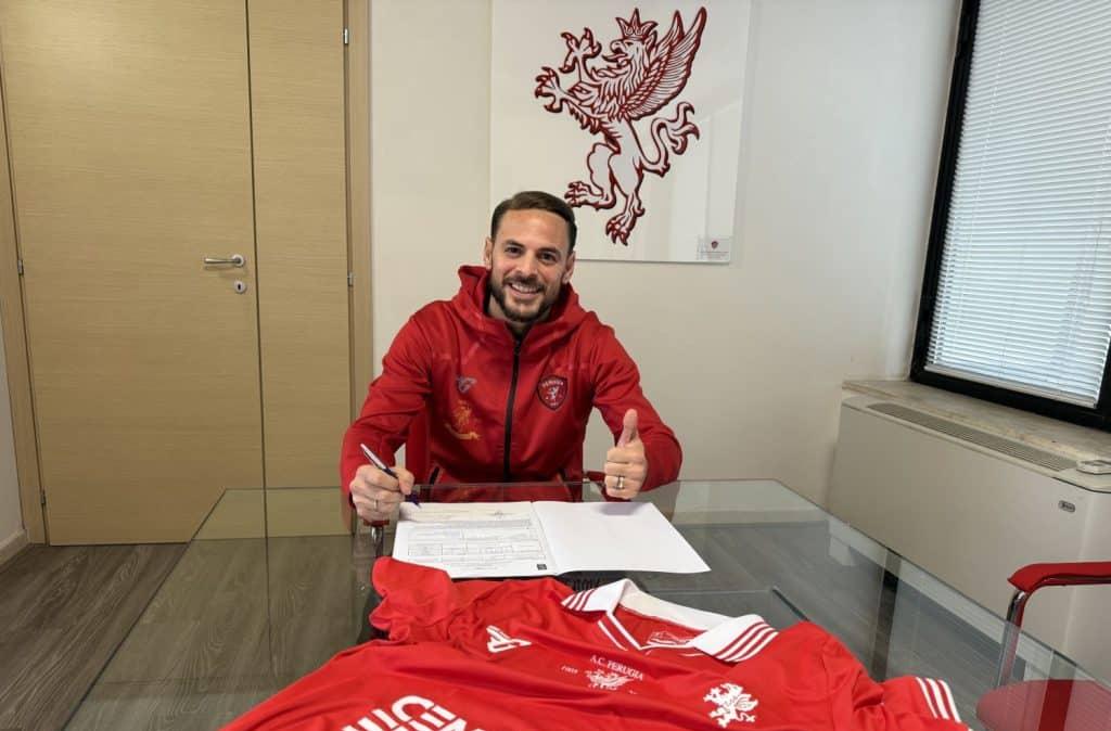 Canotto ha firmato! E' un nuovo giocatore del Perugia e sarà in campo al Curi contro il Ravenna