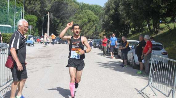 Trofeo "La Pineta" a Ponte Felcino: classifica maschile con Daniele davanti a Gianmarco, Flavio, Enrico, Luca...