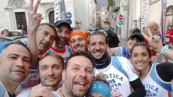 Giro podistico dell'Umbria: arrivo maschile giornalieri singola tappa di Gualdo Tadino