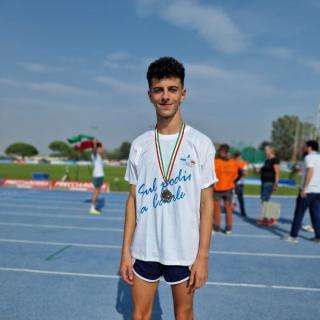 Che bravo Federico: un argento ai campionati italiani di atletica nelle prove multiple