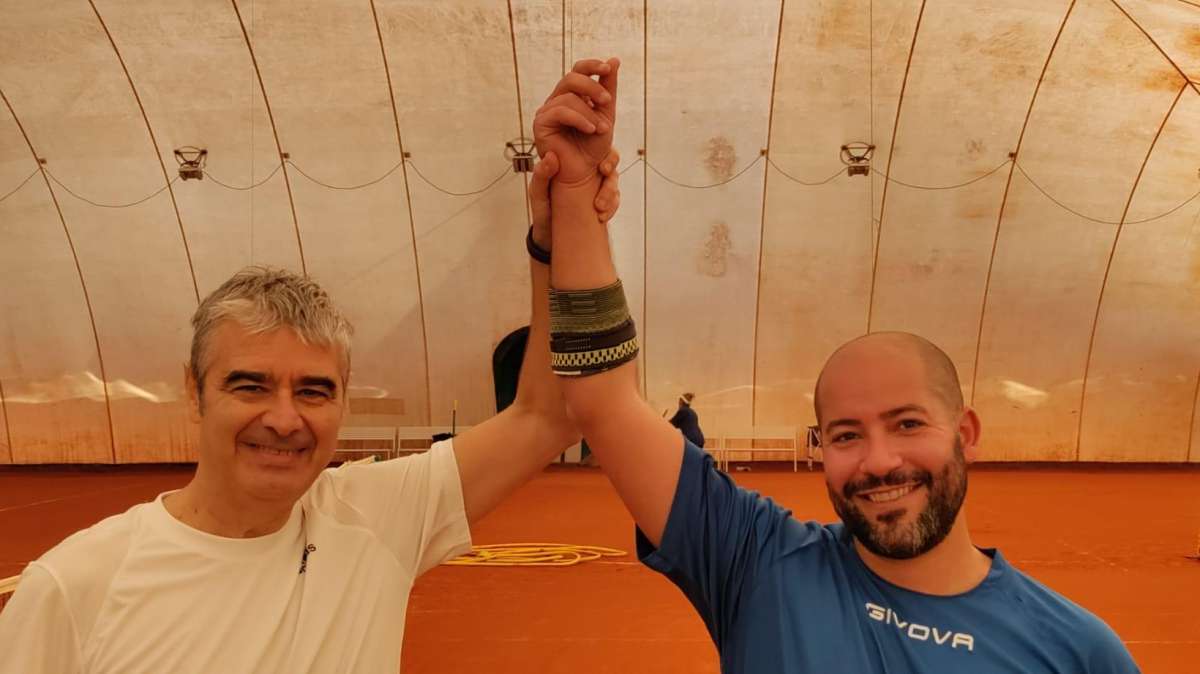 Claudio Contessa è il miglior giornalista-tennista dell'Umbria: trionfo nel torneo 