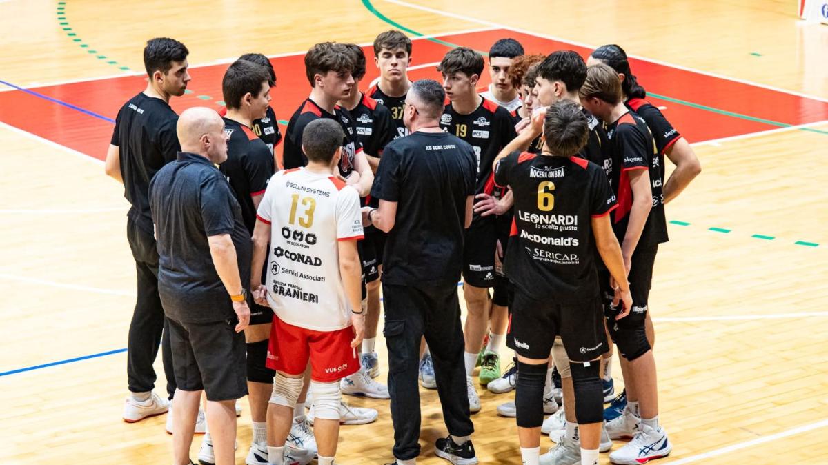 L'Under 17 della Sir Safety Perugia è campione regionale Under 17