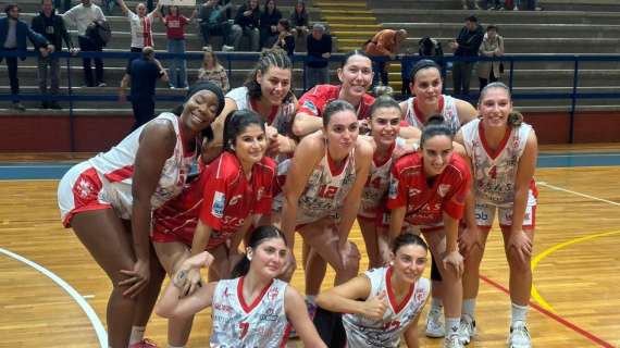 La Pallacanestro Perugia in testa alla B femminile a punteggio pieno dopo tre gare