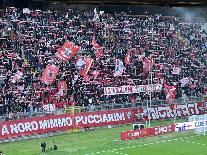 La ricetta del Perugia per vincere? Quella della Curva Nord... "Noi vogliano 11 Tedesco"