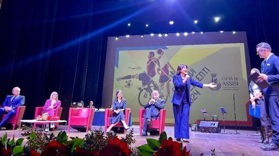 La grande festa degli “Sportivi Eccellenti 2024” ad Assisi con oltre 130 premi assegnati