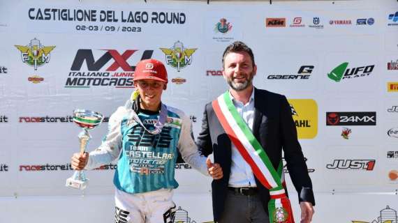 Entusiasmo a Gioiella di Castiglione del Lago per il tricolore junior di motocross