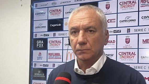 Mauro Meluso consapevole di essere lui il colpevole di questo Perugia... "Mi sembra giusto, sono responsabile tecnico"