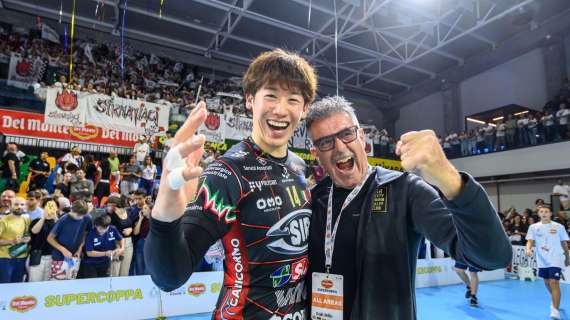 Yuki Ishikawa torna nella "sua" Milano! Grande attesa per la sfida con la Sir Susa Vim Perugia!