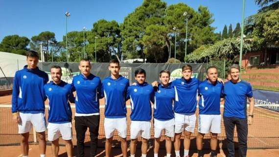 Pareggio dello Junior Tennis Perugia nel campionato di A2 maschile