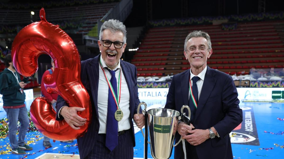 La stagione magica di Perugia nel volley maschile, con il terzo scudetto 