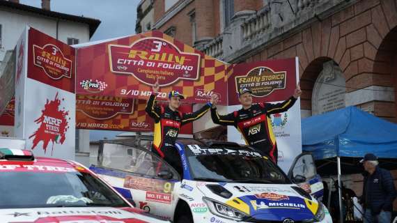 Torna anche nel 2025 il Rally di Foligno, in programma l'8 e il 9 marzo