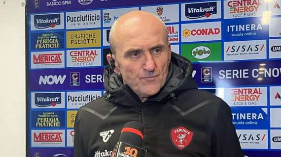  "Andiamo avanti di partita in partita e vediamo quello che succede, anche se questo Perugia può crescere ancora molto"