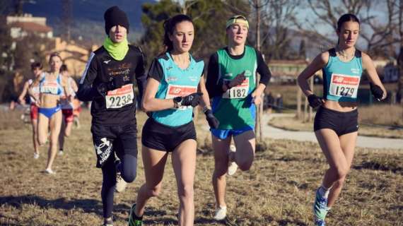 In 500, tra giovani ed adulti, hanno gareggiato ieri al cross di Foligno per i titoli regionali