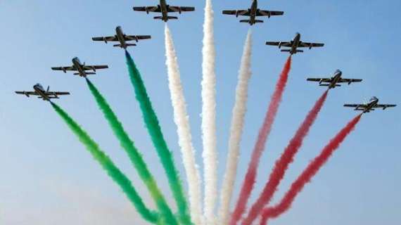 Il 4 agosto le Frecce Tricolori in sorvolo a Perugia e il 6 agosto lo spettacolo a Foligno