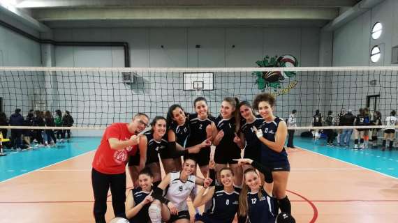 Impresa del Cus Perugia di volley femminile ai campionati nazionali universitari