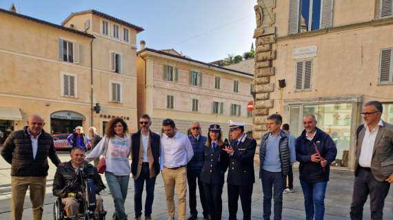 Oggi il sopralluogo per la cronometro del Giro d'Italia Foligno-Perugia del 10 maggio 