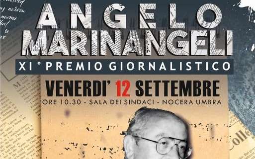 Assegnato a Ludovica Cacciamani di TRG il Premio giornalistico "Angelo Marinangeli": la consegna il 12 settembre