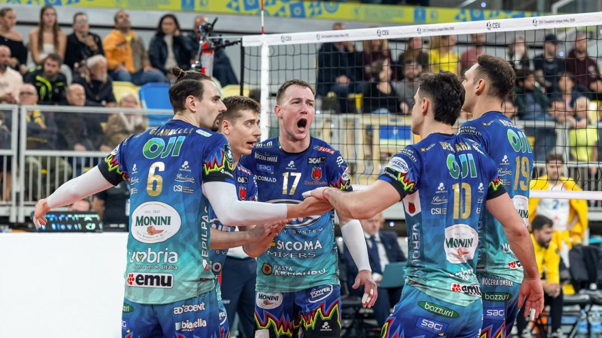 Contro il Las Palmas la gara di ritorno dei quarti di Champions League a Perugia il primo aprile