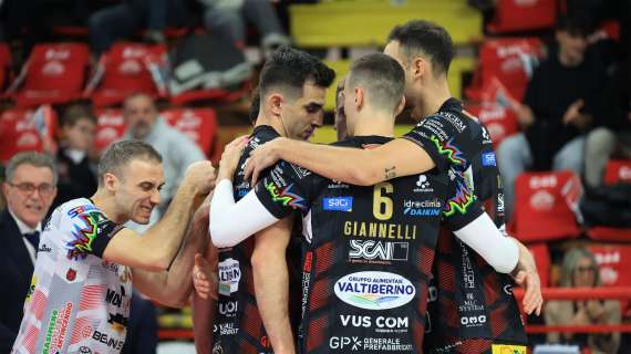 La Sir Susa Vim Perugia batte nettamente (3-0) Grottazzolina in poco più di un'ora di gioco