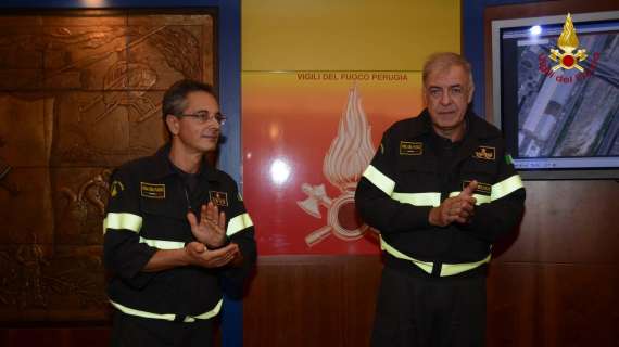 A Perugia il benvenuto al nuovo comandante provinciale dei vigili del fuoco