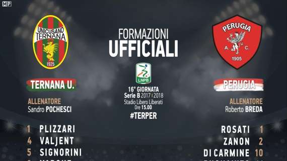 Ternana-Perugia 1-1: tutta la partita del Liberati azione per azione