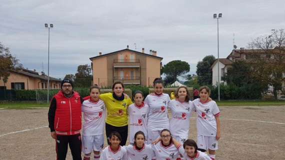 Prima partita per la ragazze della squadra femminile del Perugia