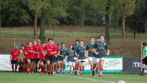 Il Rugby Perugia Under 18 hanno battuto il Rimagna all'esordio in campionato