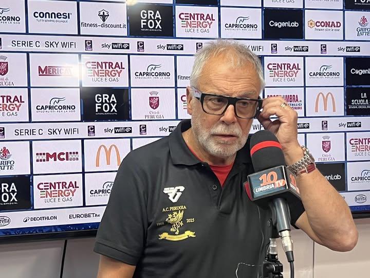 "Per risollevarsi questo Perugia dovrebbe solo vincere una gara: abbiamo creato, ma il portiere del Rimini non ha fatto parate"