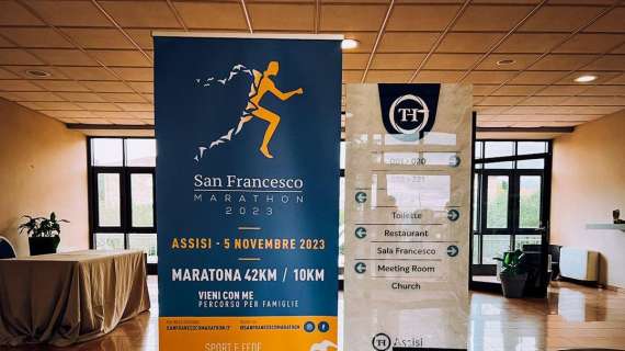 Domani a Santa Maria degli Angeli apre il village della "San Francesco Marathon"