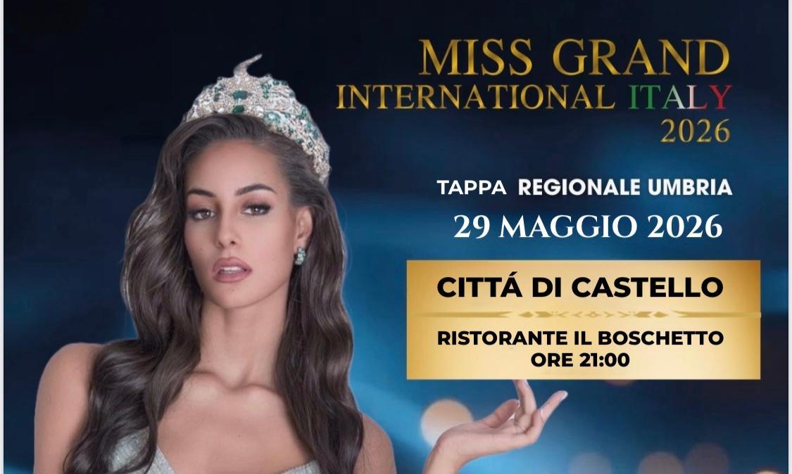 Via alle emozioni! Stasera a Città di Castello si parte con le selezioni di Miss Grand International Italy!