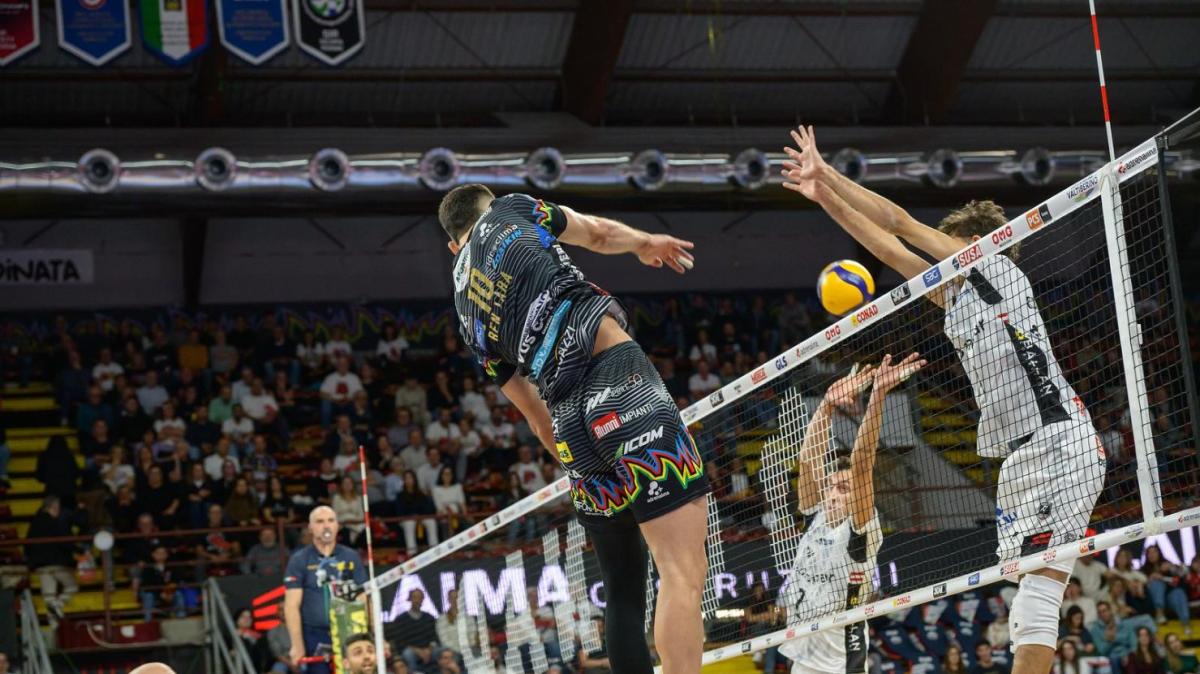 La Sir Susa Scai Perugia impegnata in trasferta a Padova per la Superlega di volley maschile