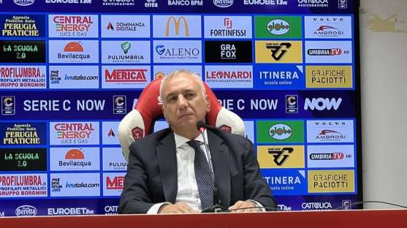 Mauro Meluso a Perugia per la B... "Ma va conquistata a piccoli passi e non aspettatevi una rivoluzione a gennaio"