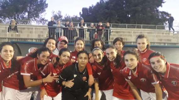 Netta vittoria dell'Under 17 del Perugia calcio femminile
