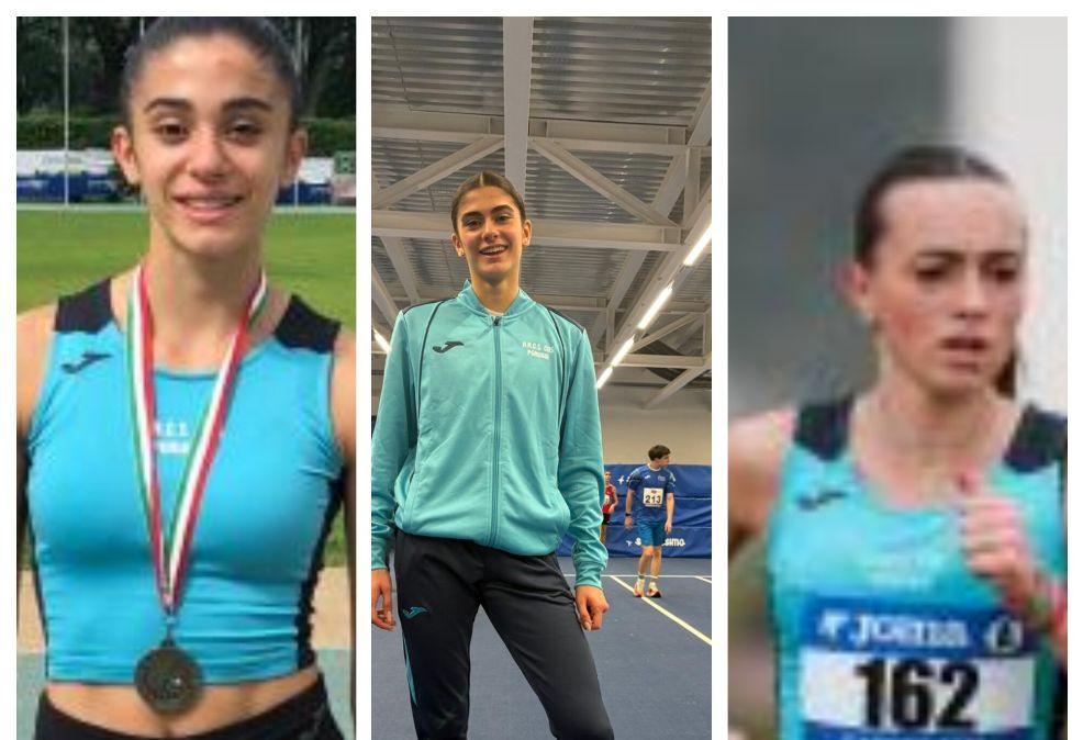 Nell'atletica convocazioni ai raduni azzurri per Matteo, Bianca, Benedetta, Caterina, Giulia e Ange Bertin