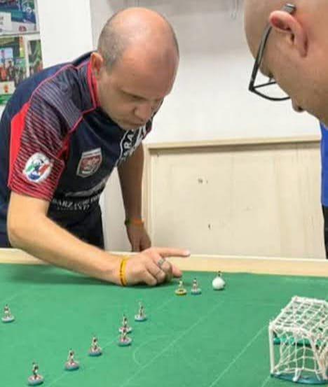 Perotti si è fermato ai quarti al torneo master di subbuteo alla Balduina a Roma