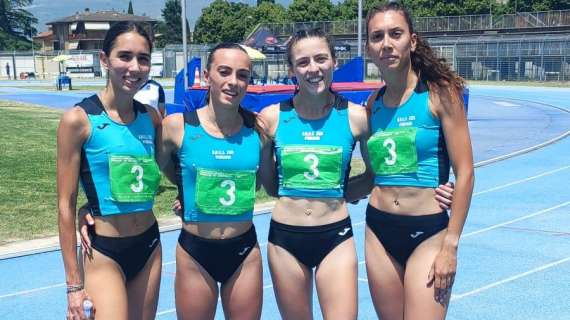 L'Arcs Cus Perugia è risalita ai vertici dell'atletica leggera femminile: centrata la promozione in Serie Oro!