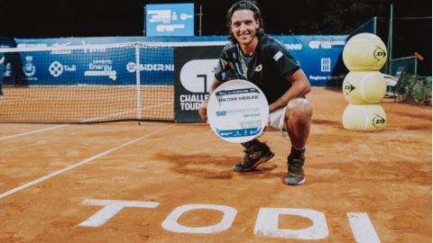 Concluso il torneo internazionale di tennis di Todi con il successo di Luciano Darderi