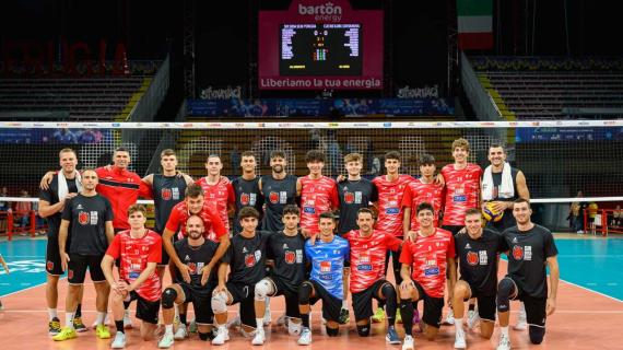 La Sir Susa Scai Perugia batte Civitanova in amichevole al PalaBarton