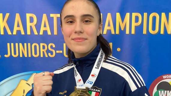 Grande impresa dell'atleta perugina Asia Pergolesi, vittoriosa in Messico nella Youth League della WKF di karate 
